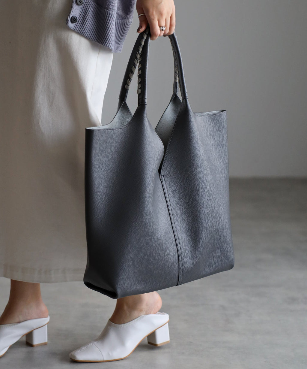 トライアングルカットトートバッグ