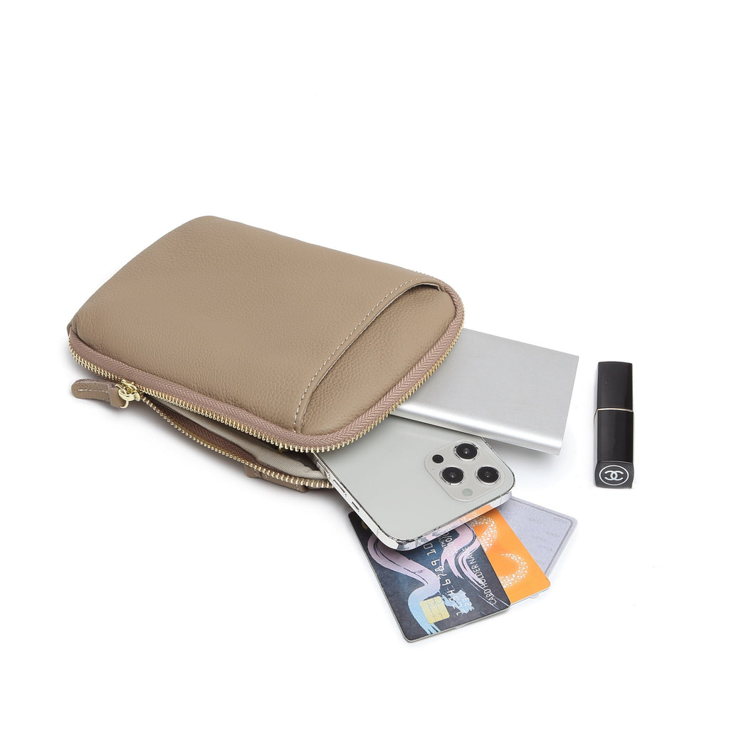 スマホポシェット レザーショルダーバッグ
